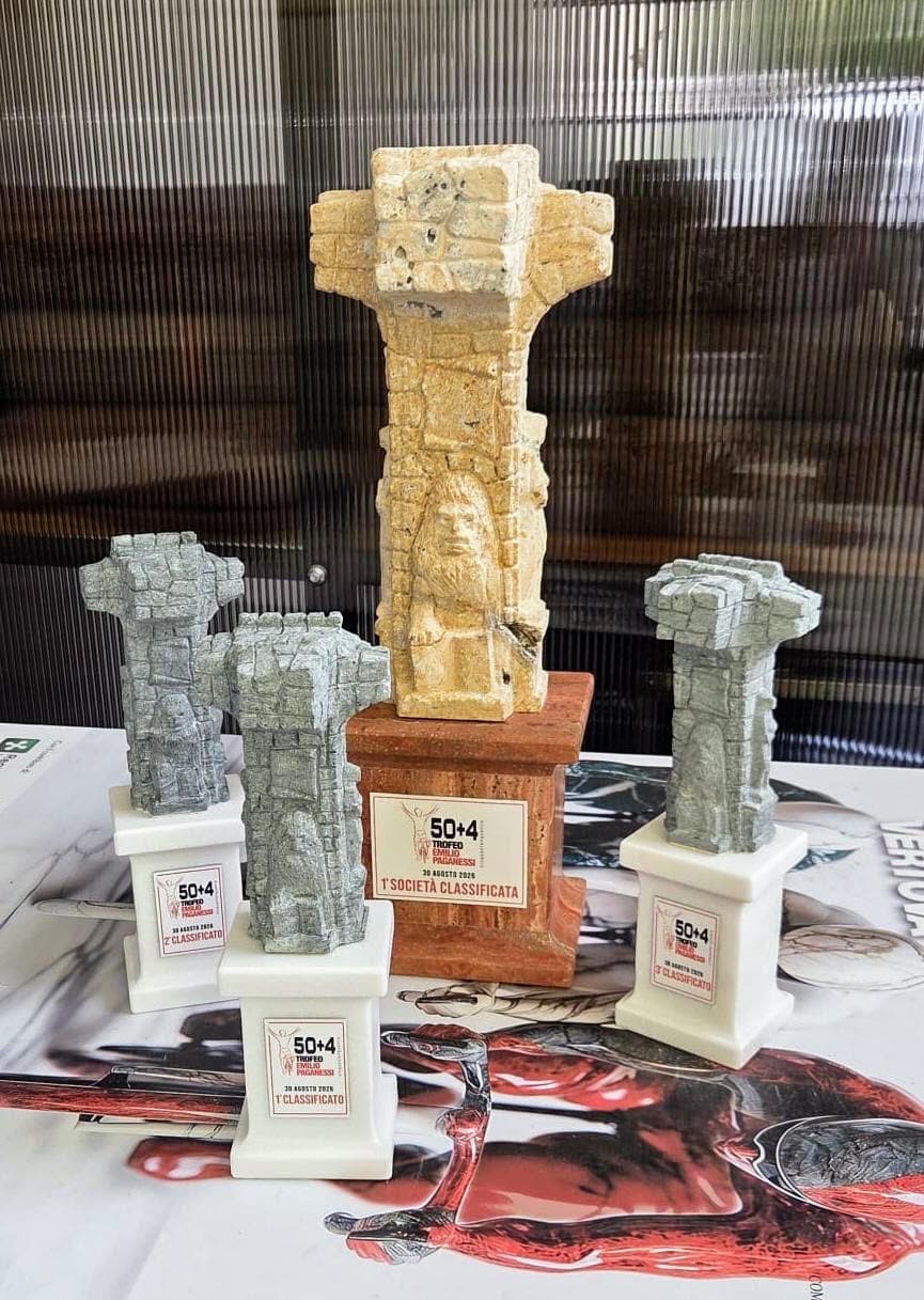 I trofei della 54ª edizione del Trofeo Emilio Paganessi